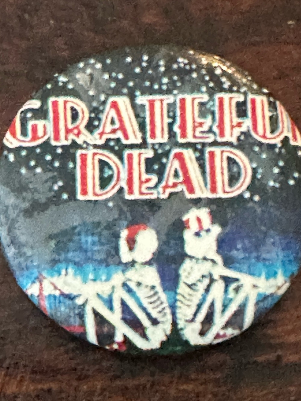 Grateful Dead SF - NYC Pin